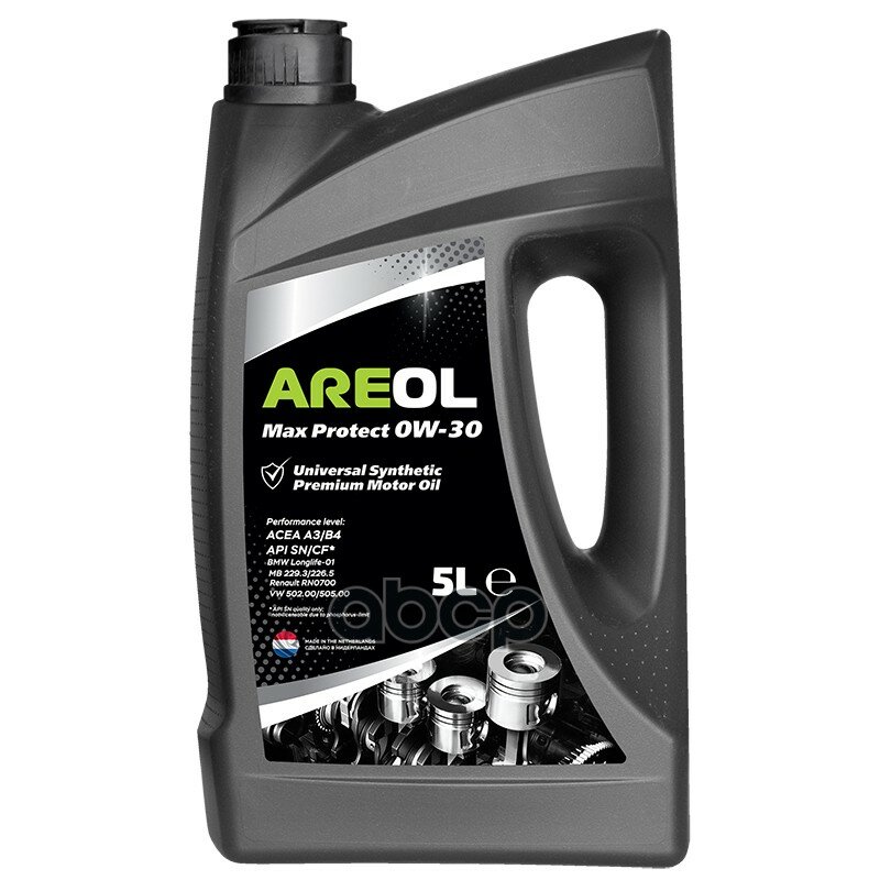 Синтетическое моторное масло Areol Max Protect 0W-30