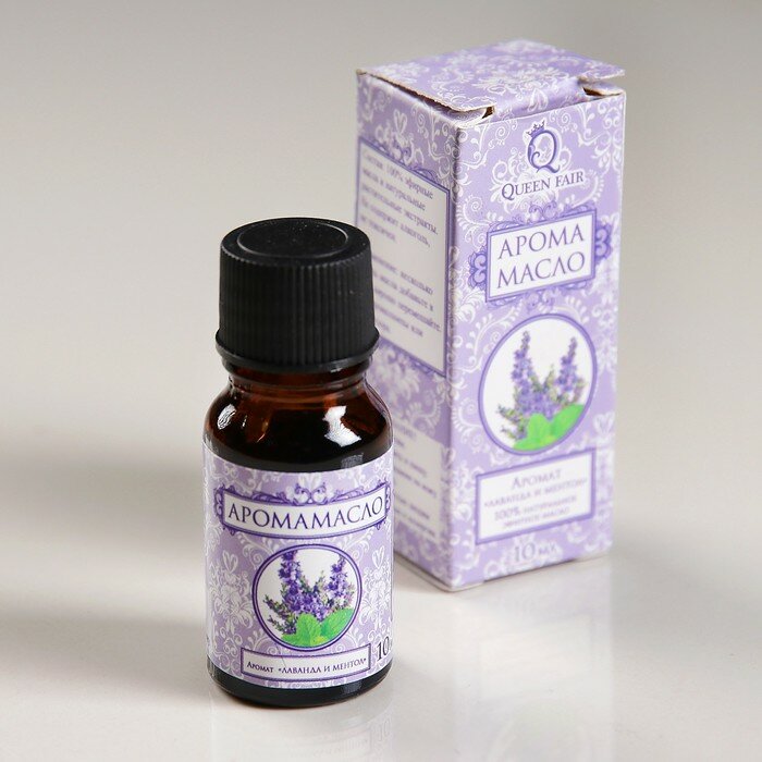 фото Эфирное масло "Лаванда и ментол",10 мл, "Богатство Аромата"
