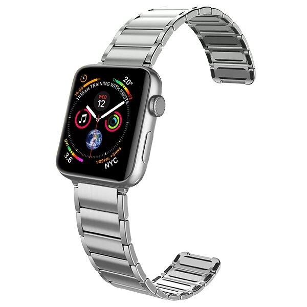 Браслет X-Doria Classic для Apple Watch 42/44 мм Серебро 483186