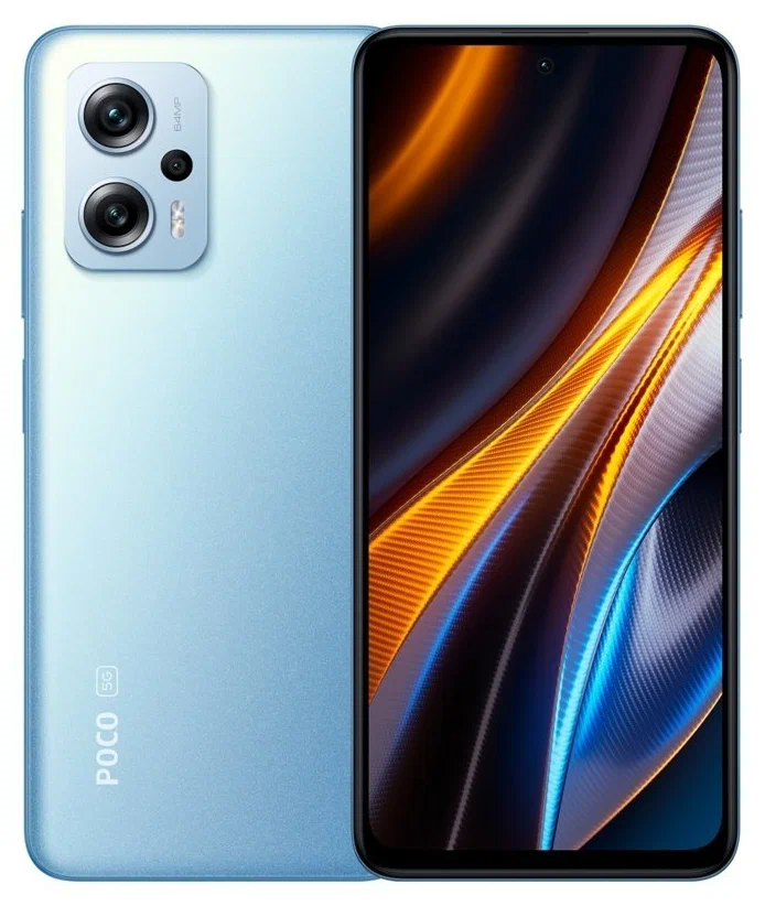 Смартфон Xiaomi POCO X4 GT 8/256 ГБ, Global, синий