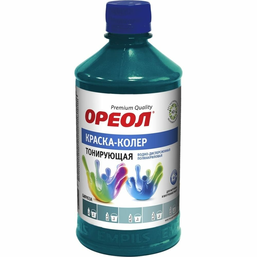 фото Тонирующая краска ореол Колер