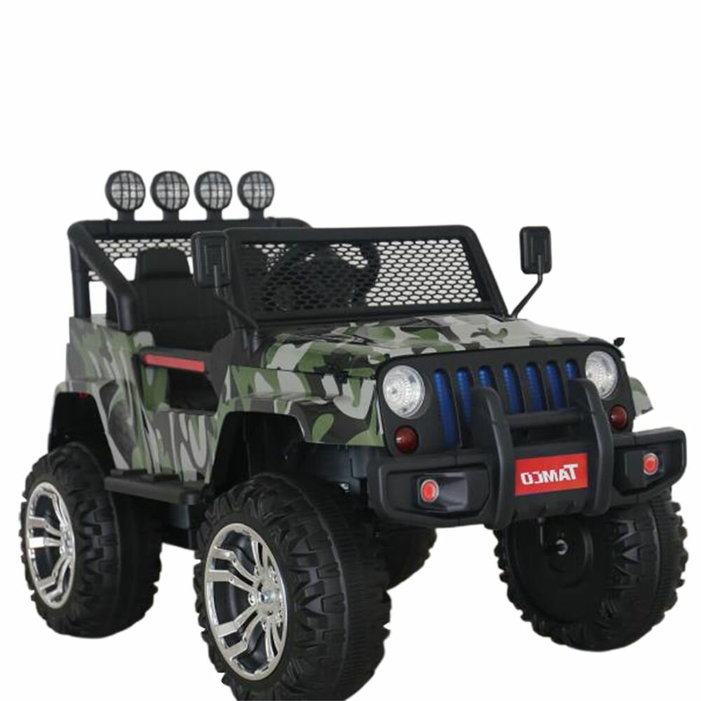 Детский электромобиль Jeep T008TT (4х4) камуфляж (RiverToys)