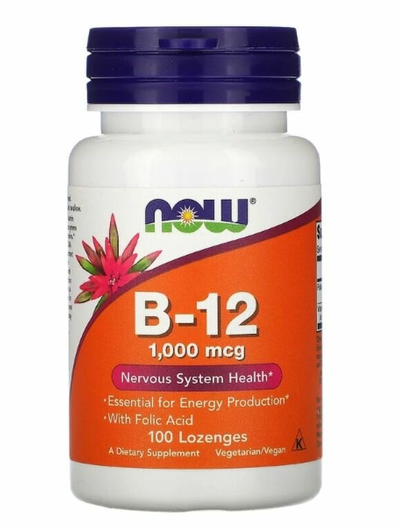 Now Foods  B12, 1000 , 100  Vitamin B12