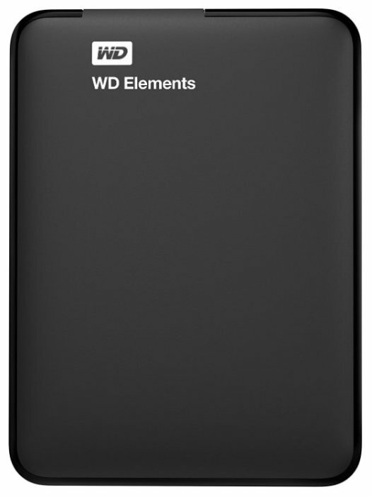 Western Digital Внешний жесткий диск 1ТБ 2.5 Western Digital Elements WDBUZG0010BBK, черный (USB3.0) (ret)