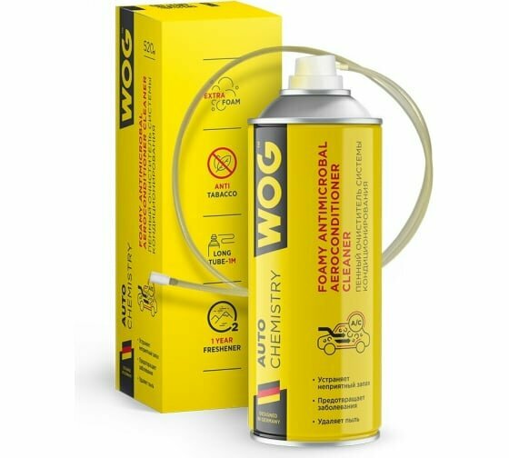 фото Пенный очиститель кондиционера WOG, 520 мл