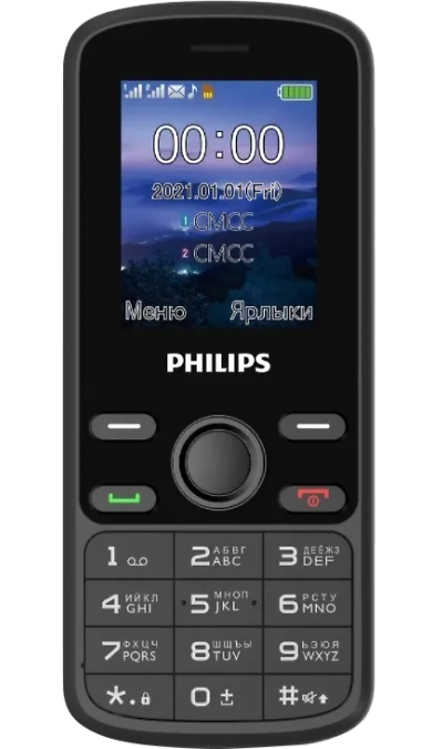 Philips Xenium E111 Черный