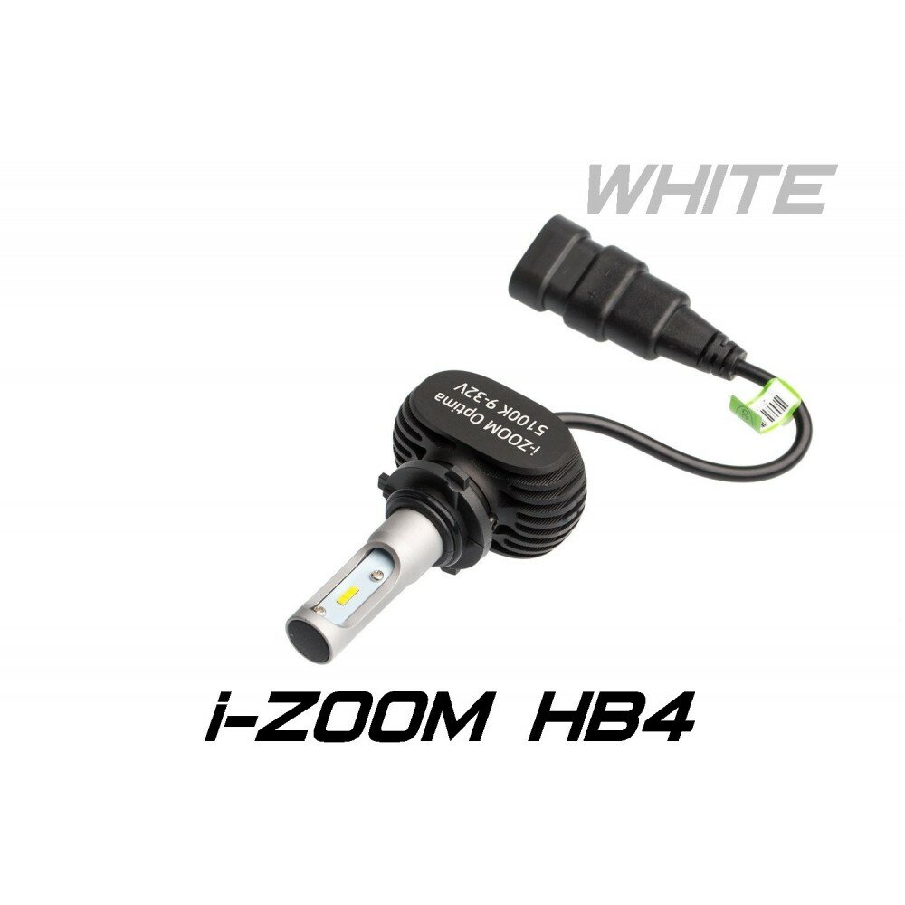 HB4 / 9006 Optima LED i-ZOOM Seoul-CSP White 9-32V комплект 2 лампы