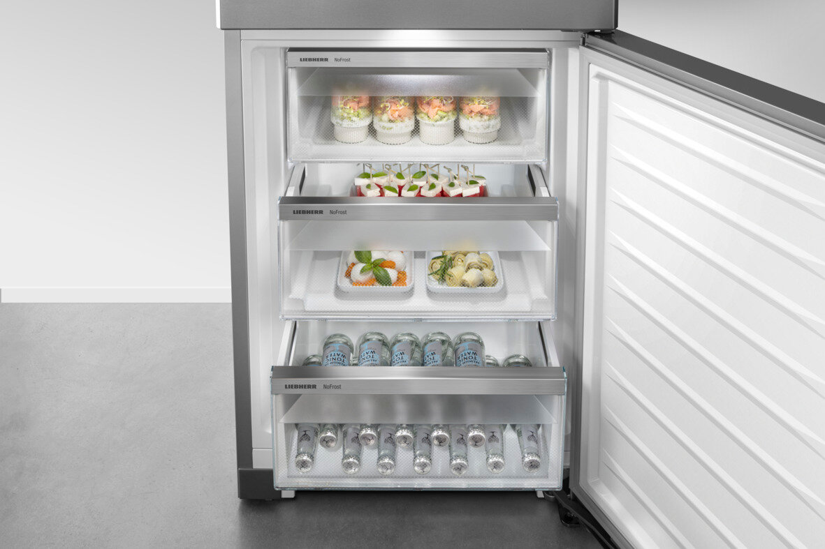 Двухкамерный холодильник Liebherr CBNstd 5783-20 001 нерж. сталь - фотография № 10