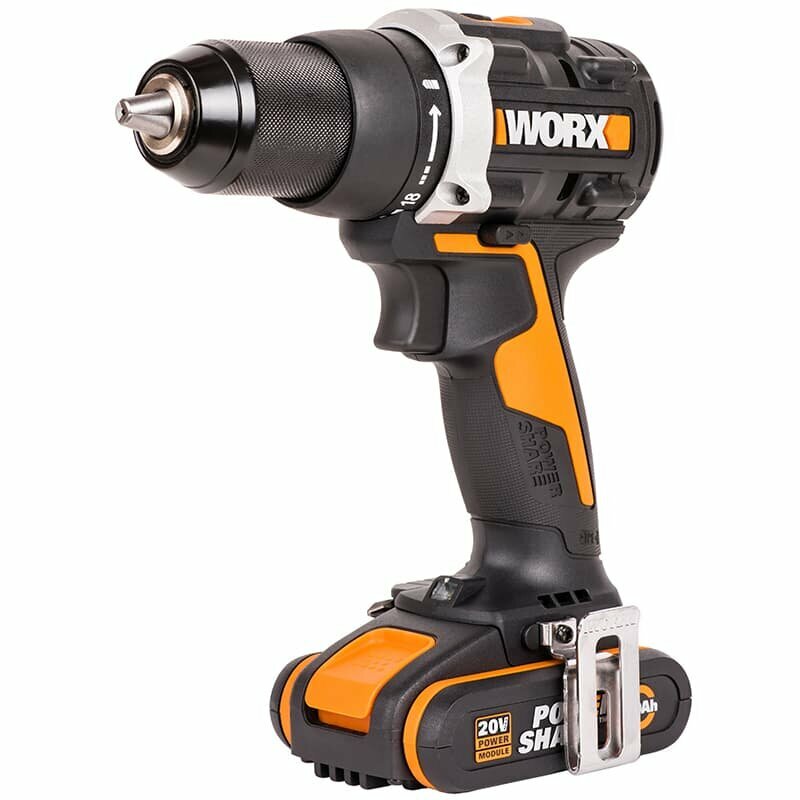 Дрель-шуруповерт аккумуляторная WORX WX102 + подарок: Аккумулятор WORX WA3551 - фотография № 4