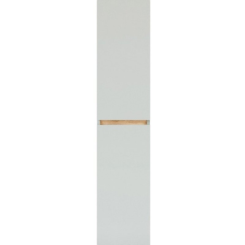 Шкаф пенал Creto Etna 35 4-1035W подвесной White - фотография № 1