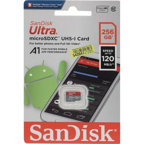SD карта Sandisk SDSQUA4-256G-GN6MN 256 Гб