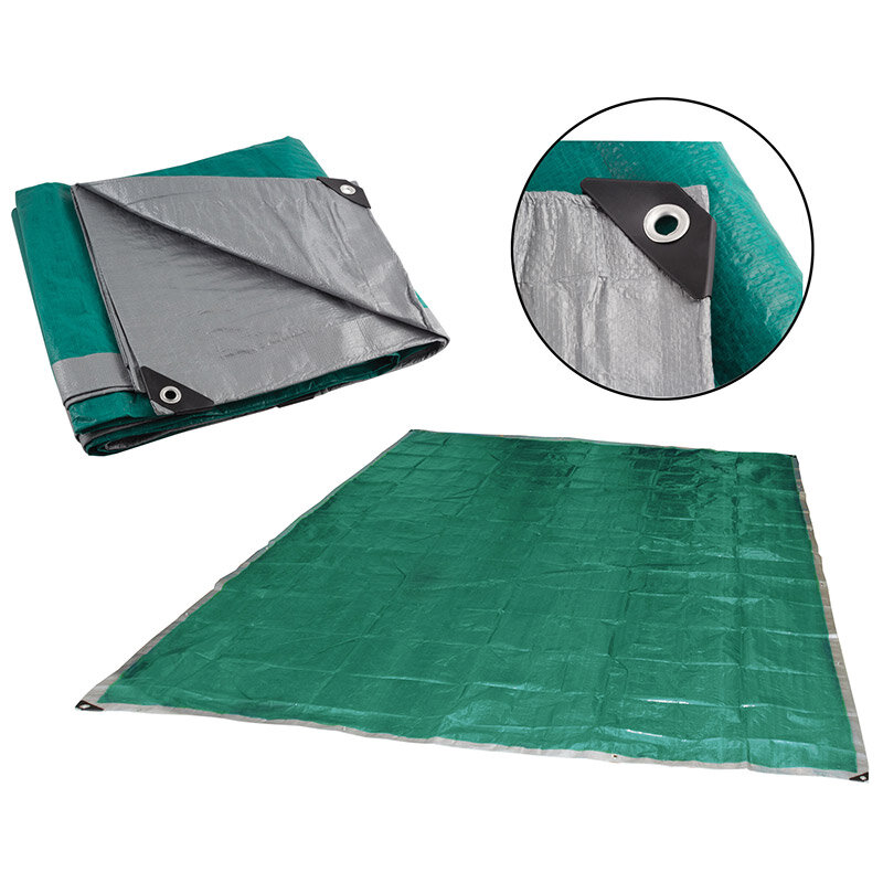 фото Тент хозяйственный универсальный Ecos T-3x3 (999164) размер 3х3, плотность 60г м2