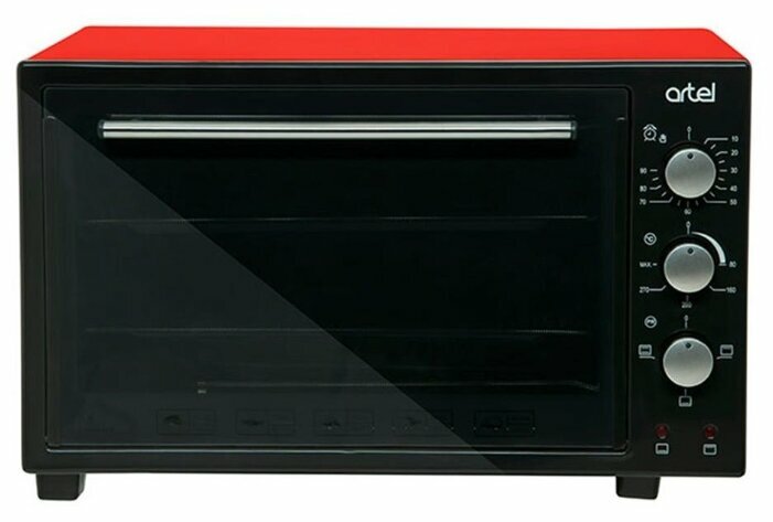 Мини-печь Artel MD 3618 E (красный/черный)