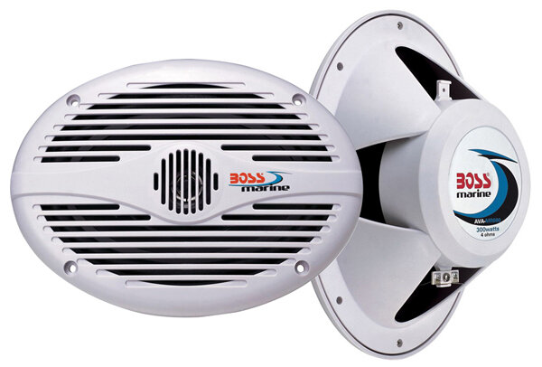 Динамики Boss Audio Marine MR690, 350 Вт, 6" x 9" (овал)