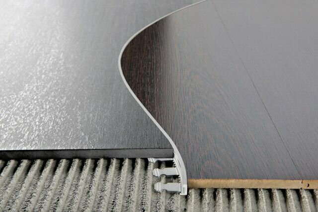 Гибкий алюминиевый L-образный профиль для плитки Премиум - фотография № 2
