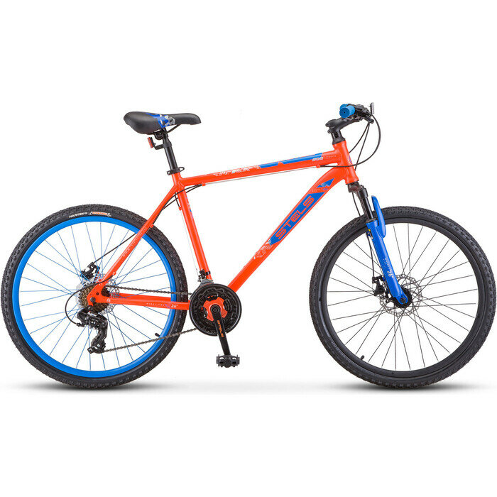 Велосипед Stels Navigator 500 D 26" F020 18" (2022) Красный/синий