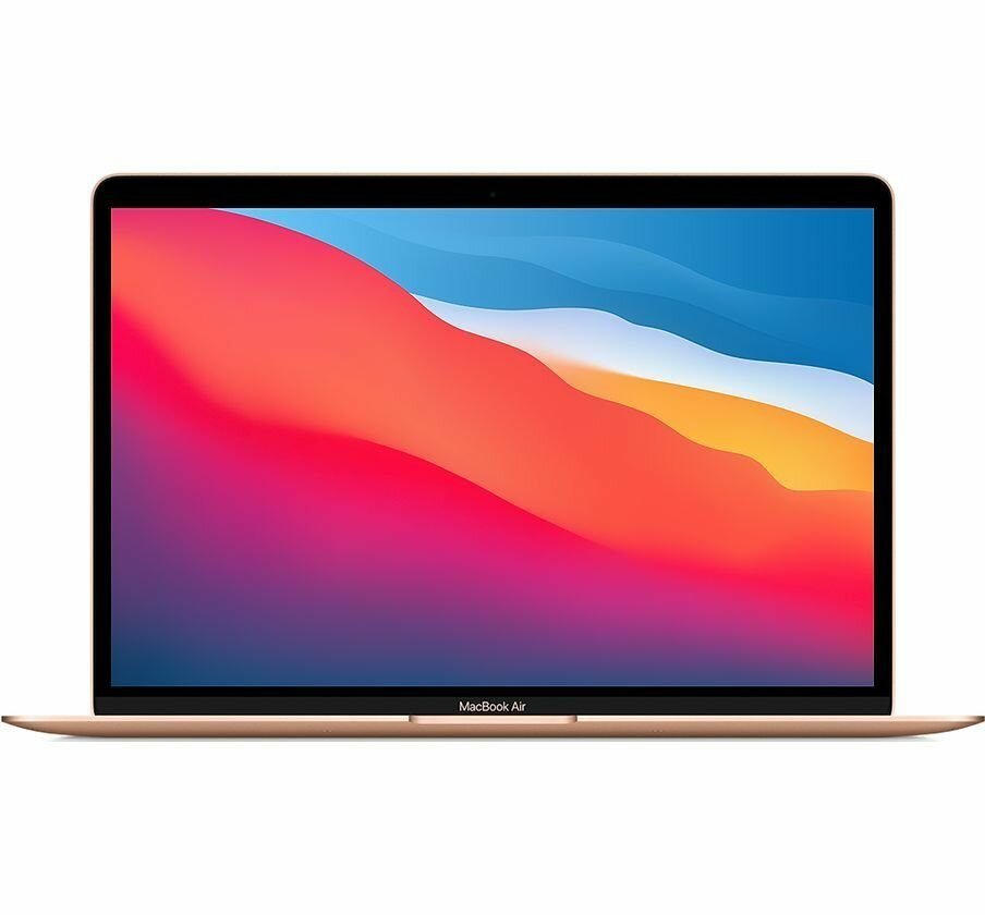 Ноутбук Apple MacBook Air 13 (2020) Gold MGND3RU/A (Apple M1/13.3"/2560x1600/8GB/256GB SSD/DVD нет/Apple graphics 7-core/Wi-Fi/macOS)