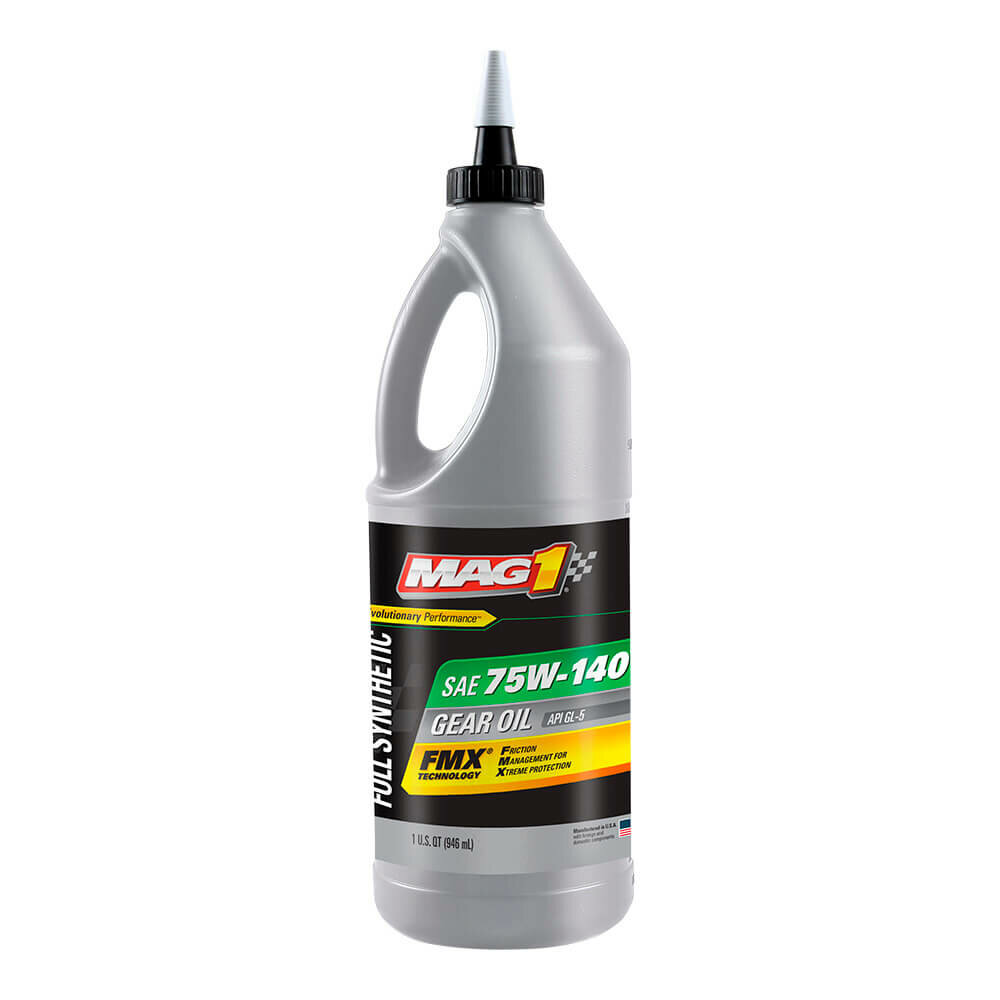 Синтетическое трансмиссионное масло MAG1 Full Synthetic 75W-140 GL-5 Gear Oil (946 мл)