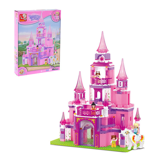 Sluban Sluban Конструктор «Розовая мечта: замок принцессы», 472 детали