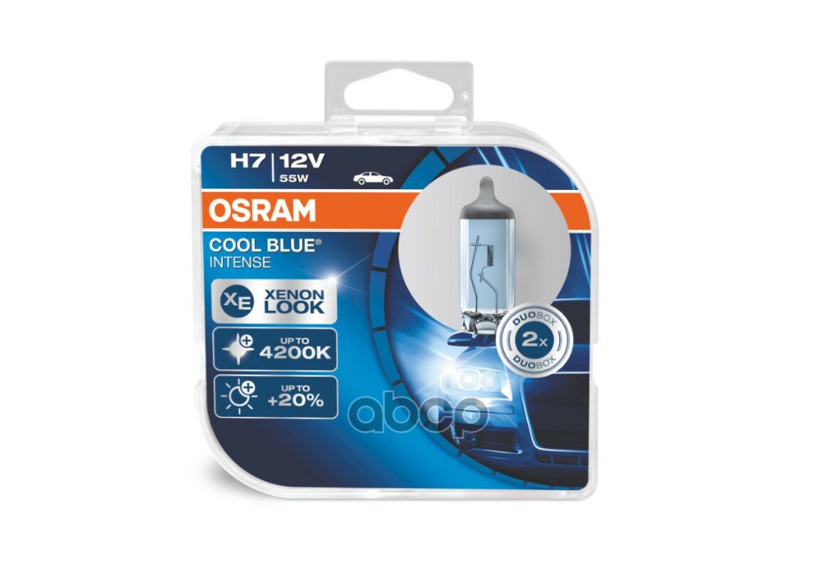  Osram Cool Blue Intense (12v, 55w) 2/, H7 Px26d 64210cbi-Hcb Osram . 64210CBIHCB