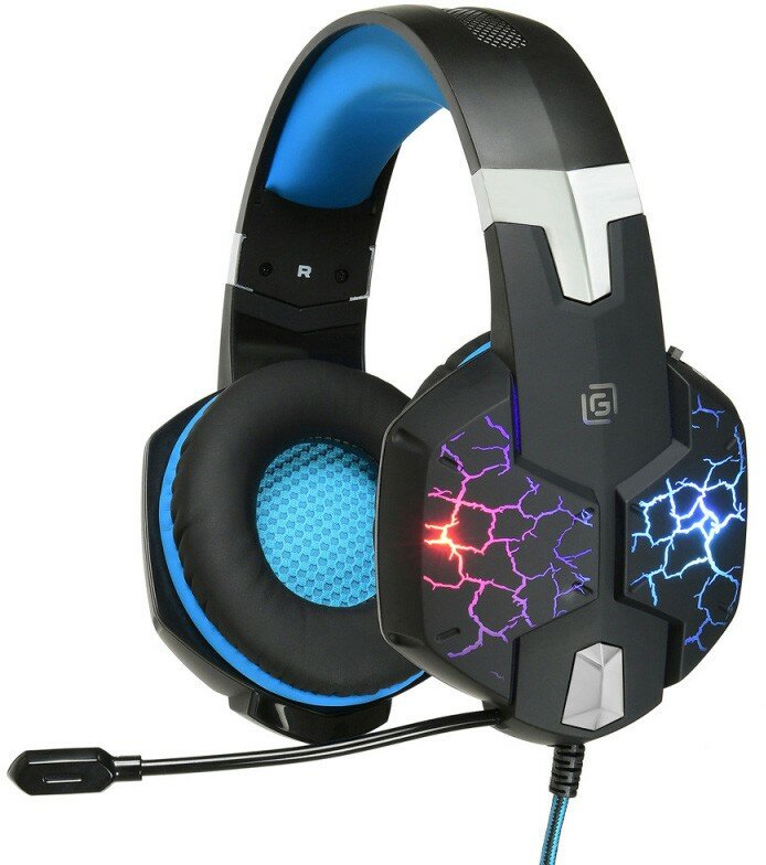 Гарнитура Oklick HS-L930G Black/Blue (HS-L930G)