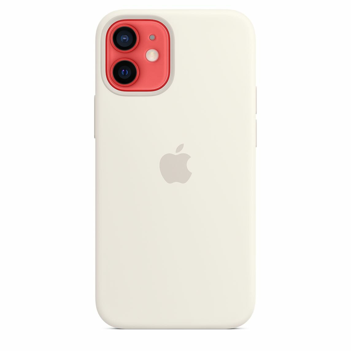 Apple iPhone 12 mini Silicone Case with MagSafe White