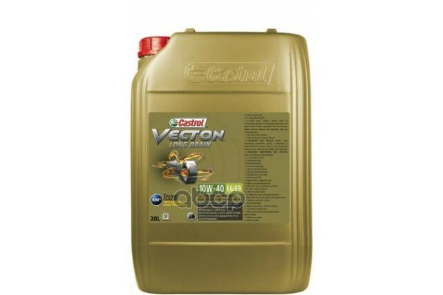 Castrol Castrol^15b9d0 Масло Vecton Long Drain 10w-40 E6/E9 20л Cj-4 E6/E7/E9 Jaso Dh-2 Cat Ecf-3 Ces 20081 15b346