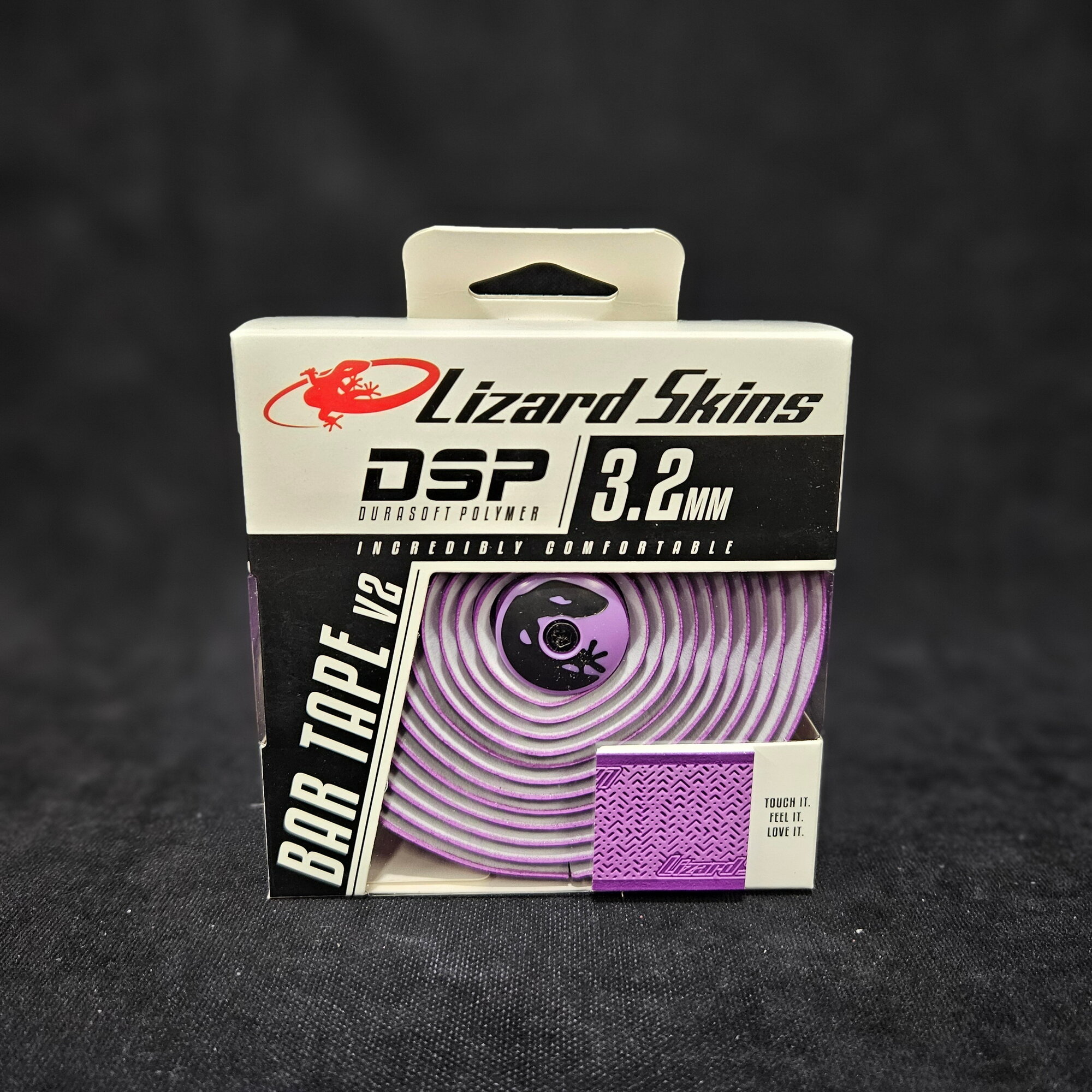 Обмотка (лента) для руля велосипеда Lizard Skins DSP V2 3.2 mm Violet Purple, толщина 3.2 мм, фиолетовая