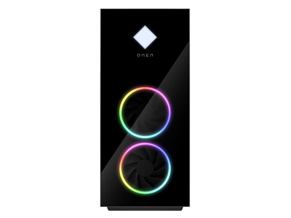 Системный блок HP Omen GT21-0017ur 5D443EA (Ryzen 7 5800X, 16Gb/ SSD 1024Gb, Radeon RX 6700XT) Черный