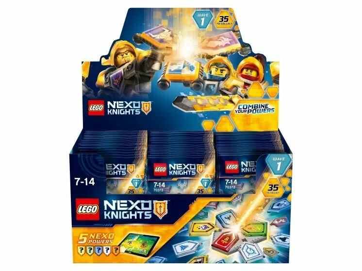 LEGO Nexo Knights Конструктор Комбо NEXO Силы - 1 полугодие, 70372