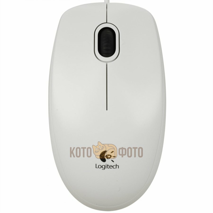 Мышь Logitech B100 White