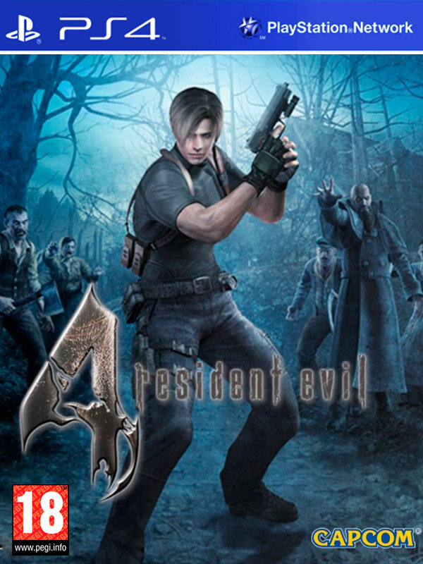 PlayStation Игра Resident Evil 4 HD (английская версия) (PS4)