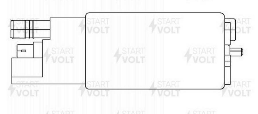 STARTVOLT SFP0523 Мотор бензонасоса для а/м Chevrolet Lanos (05-)/ZAZ Sens (97-) 1.3/1.5i (SFP 0523)