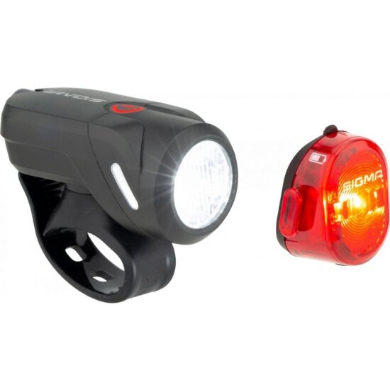 Комплект освещения Sigma Sport AURA 35 USB / NUGGET II с кабелем USB