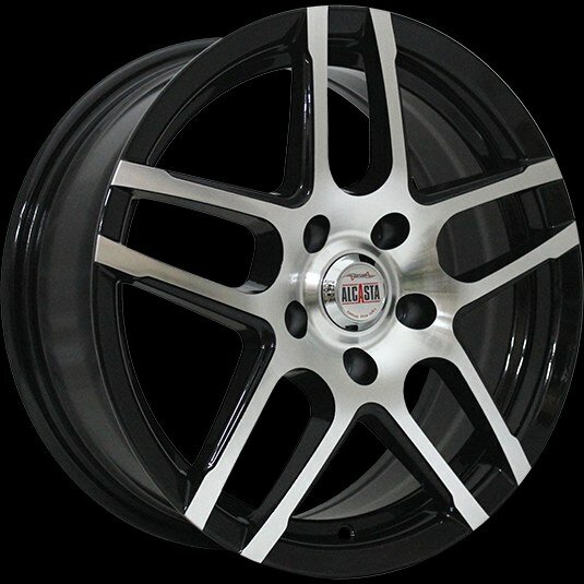 Колесный диск alcasta m37 8x18/5x108 et45 d63.3 bkf