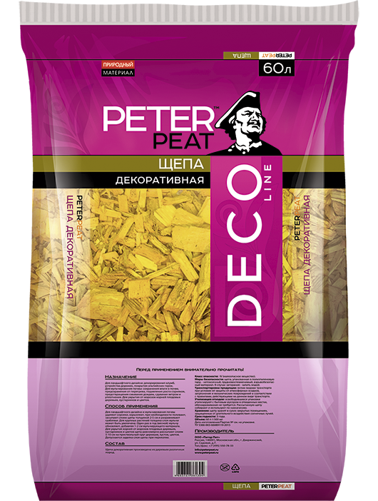 Щепа декоративная PETER PEAT Deco Line