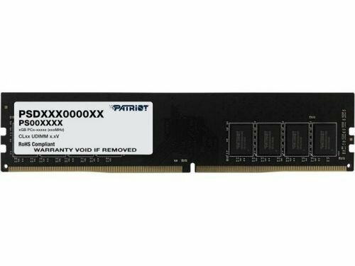 Модуль памяти DDR4 8GB Patriot Memory PSD48G320081 Signature Line PC4-25600 3200MHz CL22 288pin 1.2V Retail