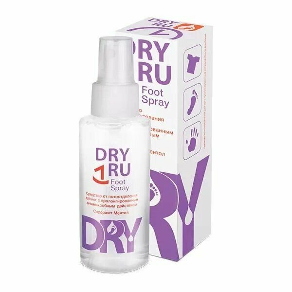 Dry RU Спрей для ног Foot Spray