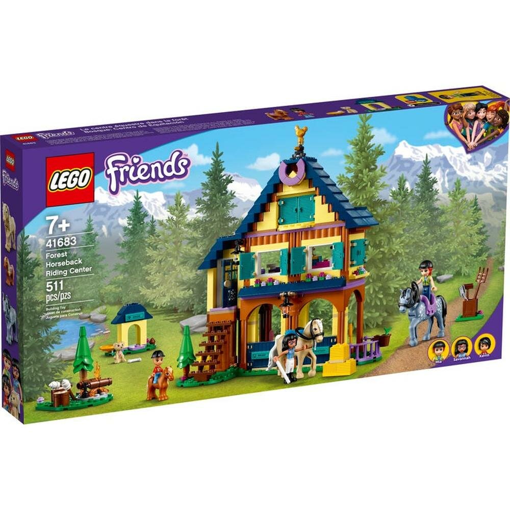 LEGO Friends "Лесной клуб верховой езды" 41683