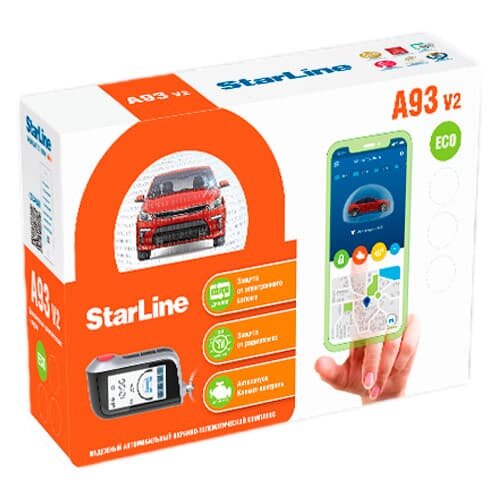 Сигнализация StarLine A93 v2 ECO