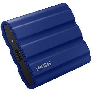 Samsung Внешний жесткий диск SSD 2Tb, Samsung T7 Shield USB 3.2 Blue #MU-PE2T0R