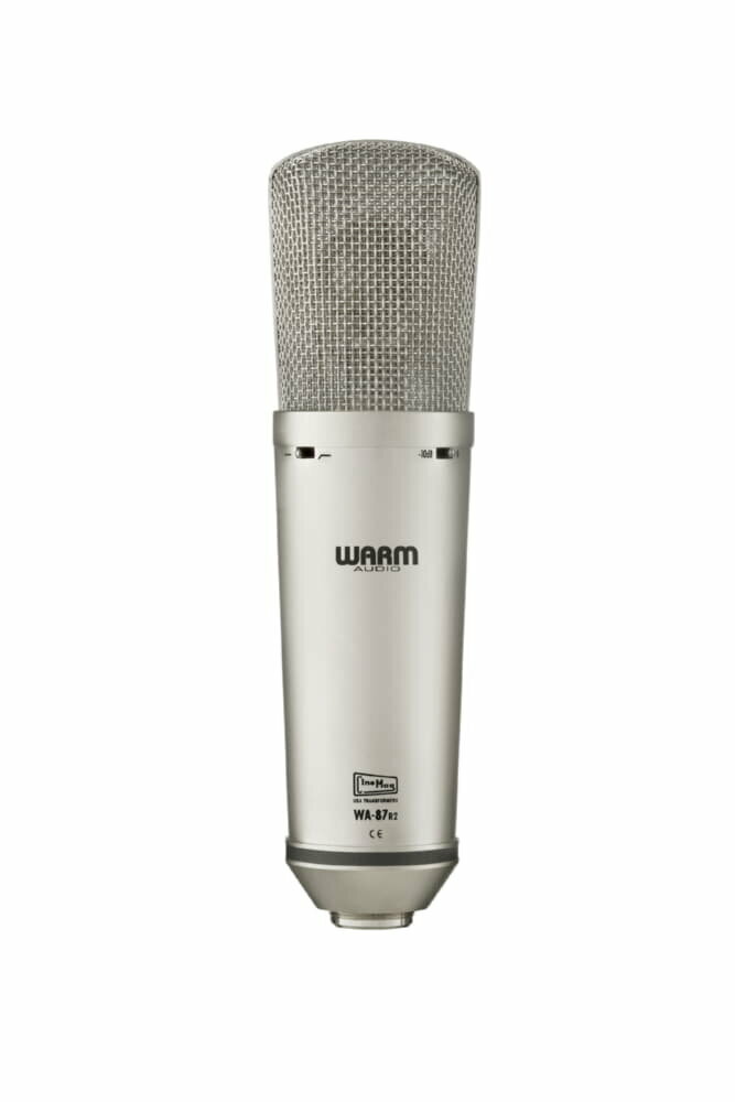 Микрофон проводной Warm Audio WA-87, разъем: XLR 3 pin (M), никель - фото №1