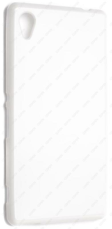 Чехол силиконовый для Sony Xperia M4 Aqua Dual (E2333) TPU (Белый)