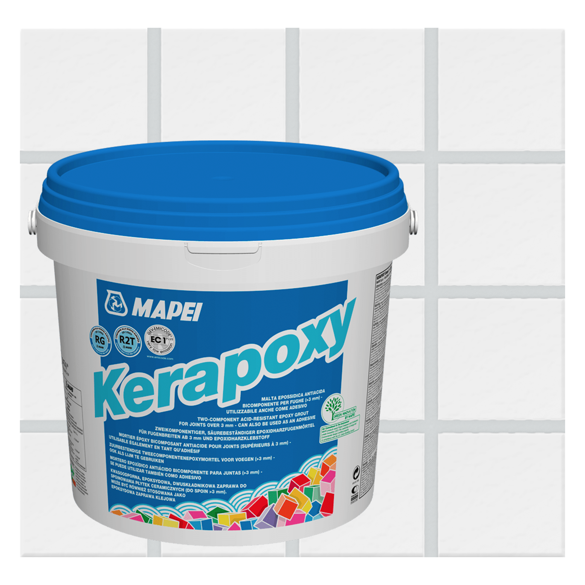 Эпоксидная затирка MAPEI Kerapoxy 111 Светло-серый (керапокси)  5 кг