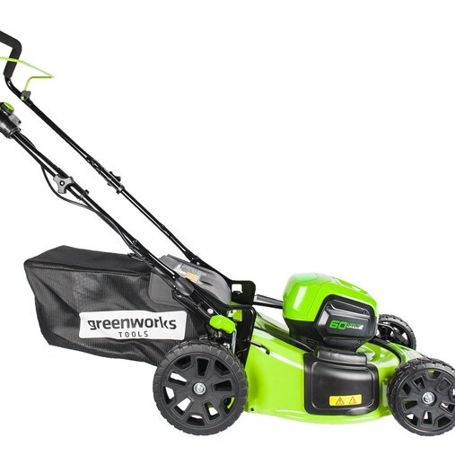 Аккумуляторная газонокосилка Greenworks 2502907 60V 46cm GD60LM46SP 4 А·ч без АКБ и ЗУ 46 см