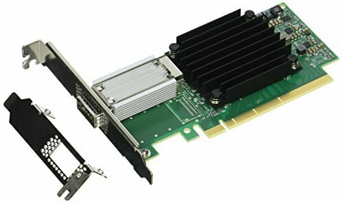 Сетевая карта Mellanox MCX653105A-ECAT PCI-Express 3.0 среда передачи данных волокно 100Gb/s