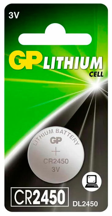 Батарейка GP Lithium CR2450 (1шт)