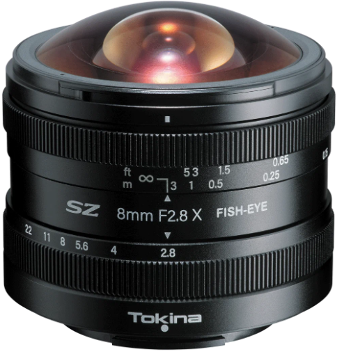 Объектив Tokina SZ 8mm F2.8 Fisheye Fujifilm X