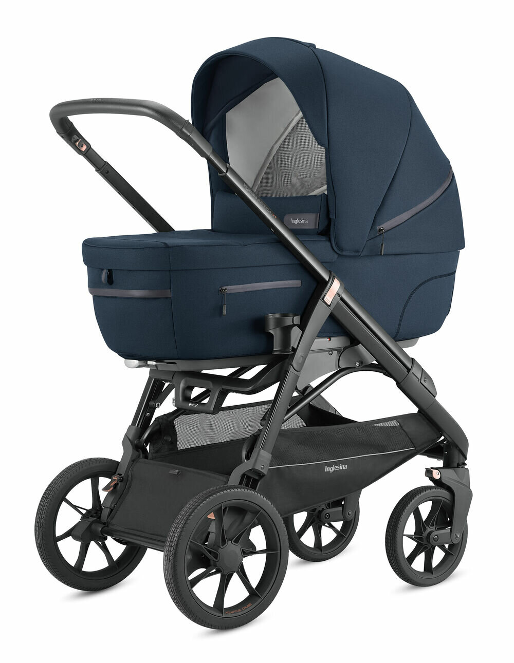 Коляска Inglesina Aptica XT System Quattro 4 в 1 на шасси Aptica XT, Polar Blue (2021)