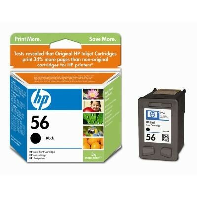 Расходный материал HP 56 Black Inkjet Print Cartridge C6656AE